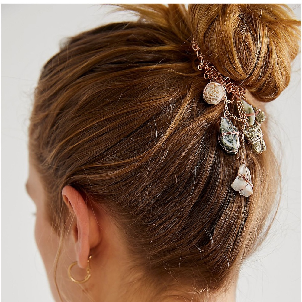 Free People Ariana OST drippings hair tie